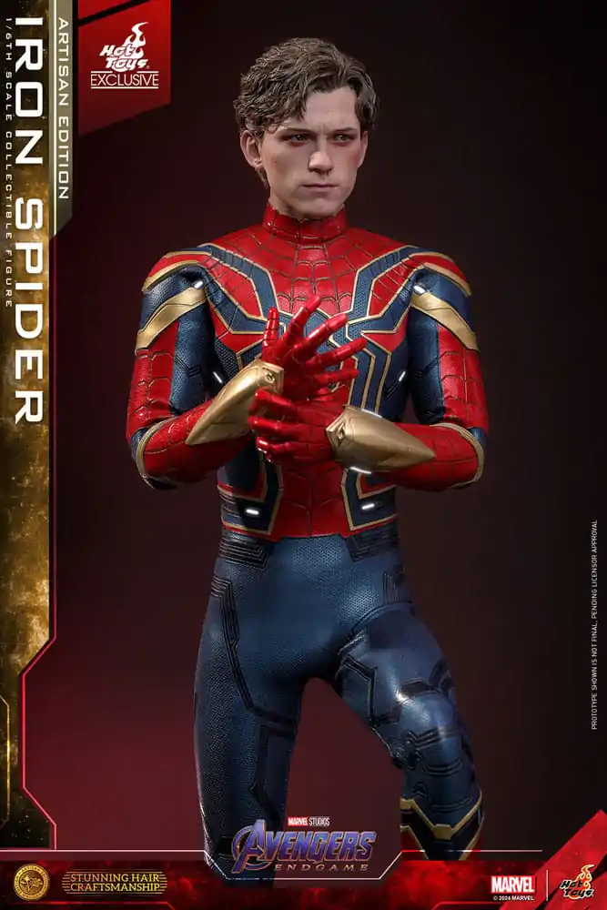 Avengers: Endgame Movie Masterpiece Akčná figúrka 1/6 Iron Spider Artisan Edition 28 cm produktová fotografia