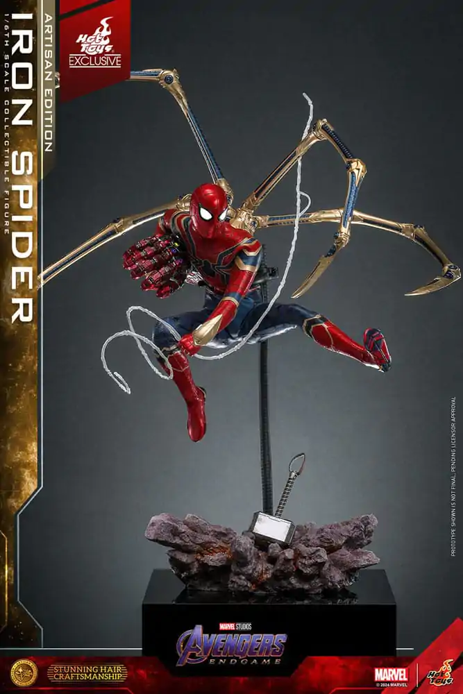 Avengers: Endgame Movie Masterpiece Akčná figúrka 1/6 Iron Spider Artisan Edition 28 cm produktová fotografia