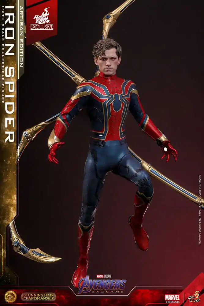 Avengers: Endgame Movie Masterpiece Akčná figúrka 1/6 Iron Spider Artisan Edition 28 cm produktová fotografia