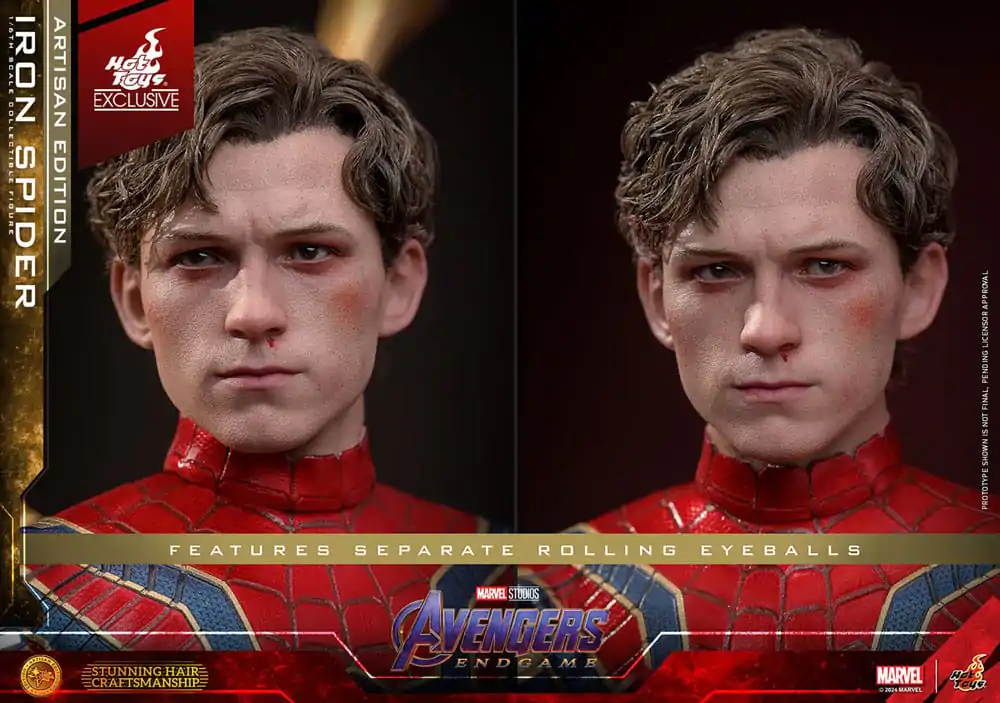 Avengers: Endgame Movie Masterpiece Akčná figúrka 1/6 Iron Spider Artisan Edition 28 cm produktová fotografia