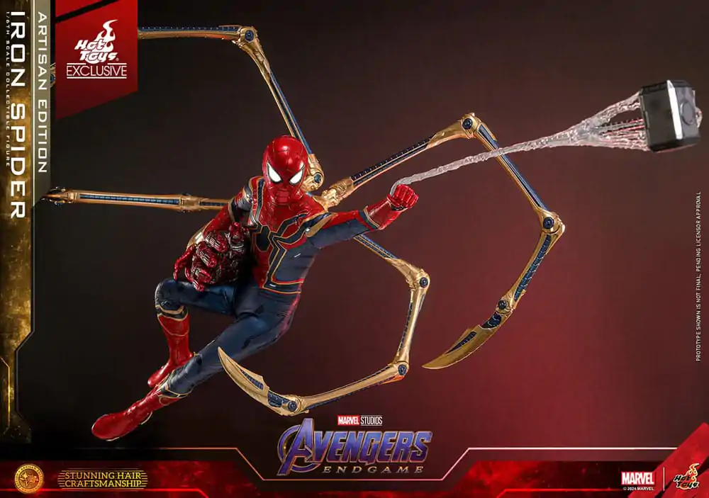 Avengers: Endgame Movie Masterpiece Akčná figúrka 1/6 Iron Spider Artisan Edition 28 cm produktová fotografia