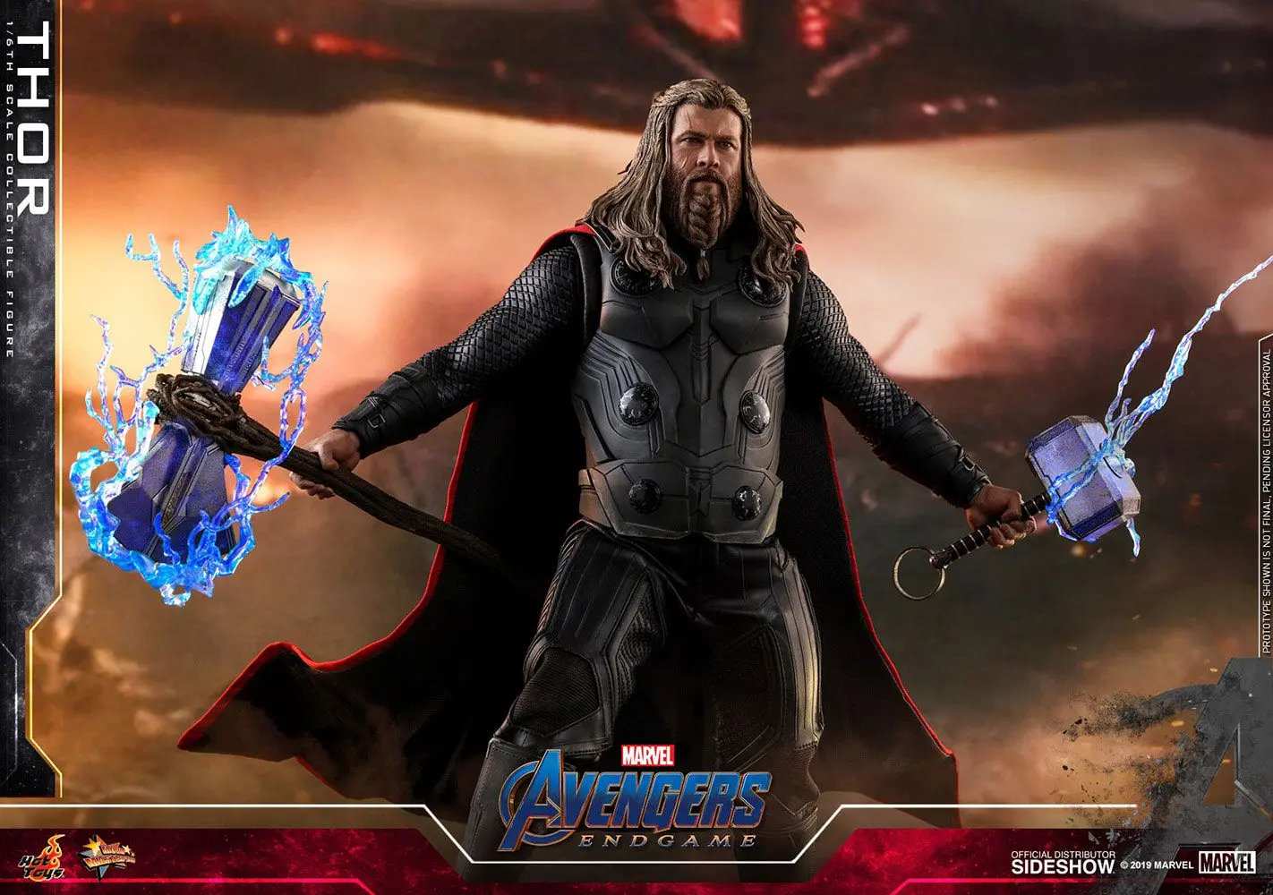 Avengers: Endgame Movie Masterpiece akčná figúrka 1/6 Thor 32 cm produktová fotografia