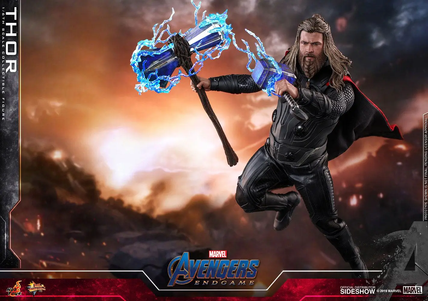 Avengers: Endgame Movie Masterpiece akčná figúrka 1/6 Thor 32 cm produktová fotografia