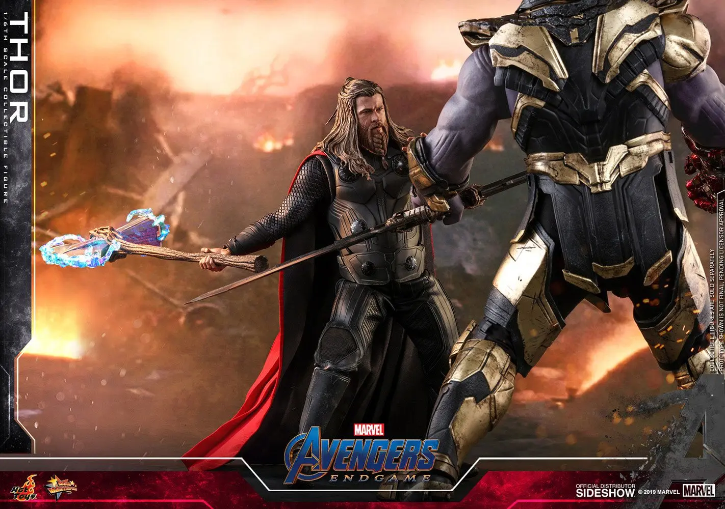 Avengers: Endgame Movie Masterpiece akčná figúrka 1/6 Thor 32 cm produktová fotografia