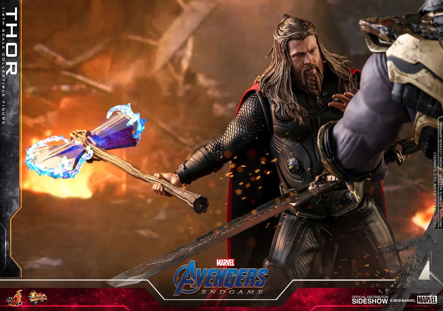 Avengers: Endgame Movie Masterpiece akčná figúrka 1/6 Thor 32 cm produktová fotografia