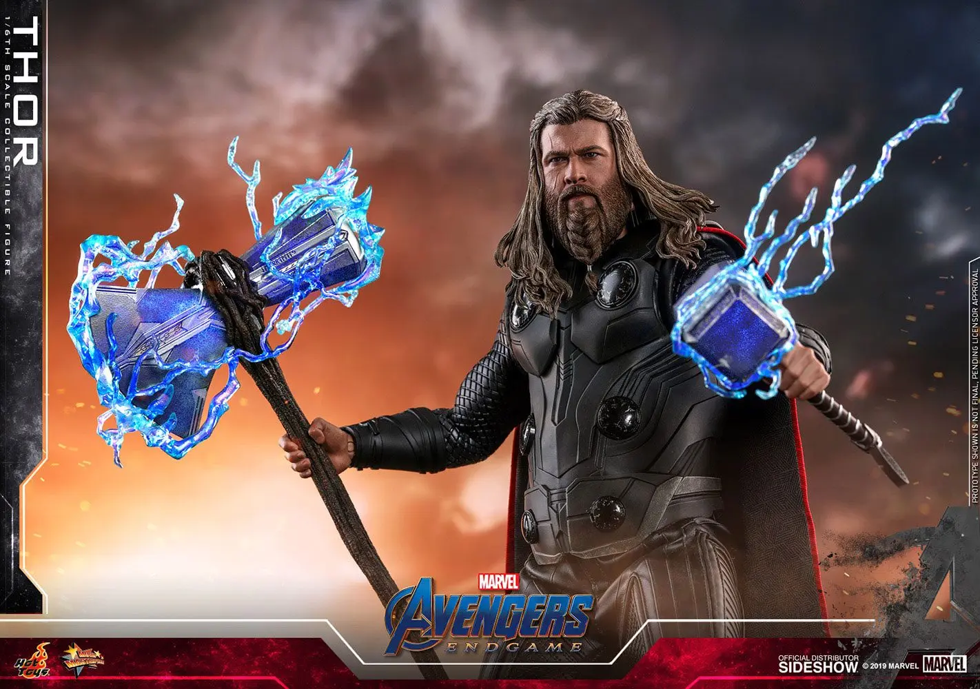 Avengers: Endgame Movie Masterpiece akčná figúrka 1/6 Thor 32 cm produktová fotografia