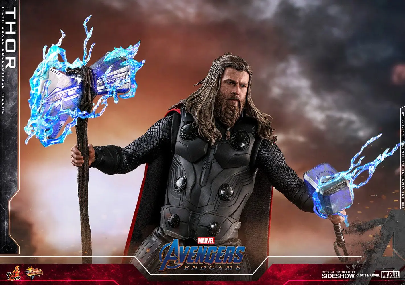 Avengers: Endgame Movie Masterpiece akčná figúrka 1/6 Thor 32 cm produktová fotografia