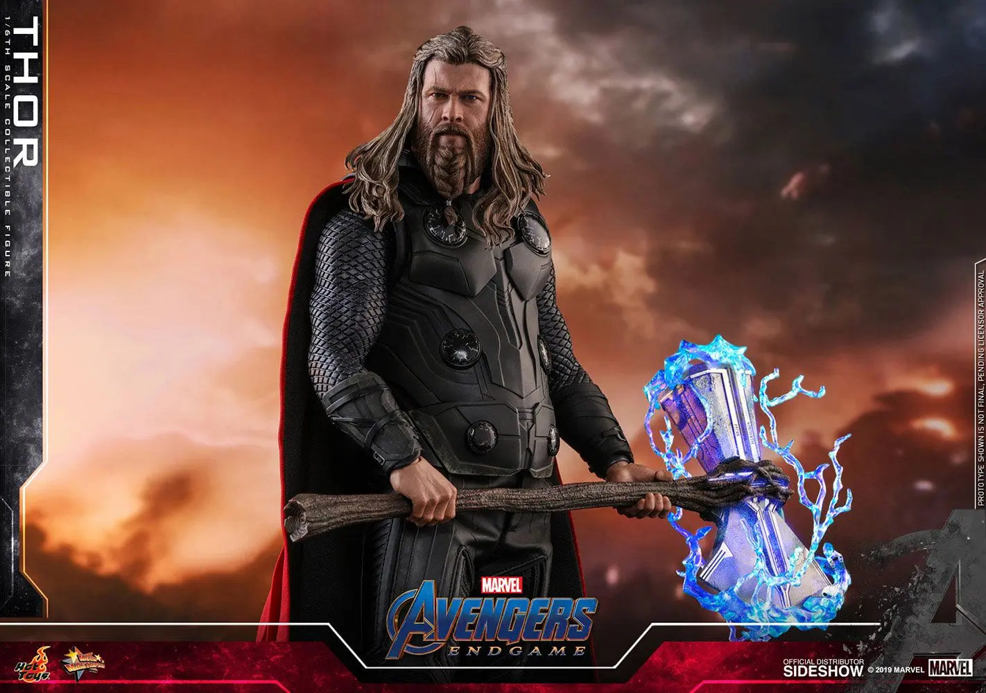 Avengers: Endgame Movie Masterpiece akčná figúrka 1/6 Thor 32 cm produktová fotografia