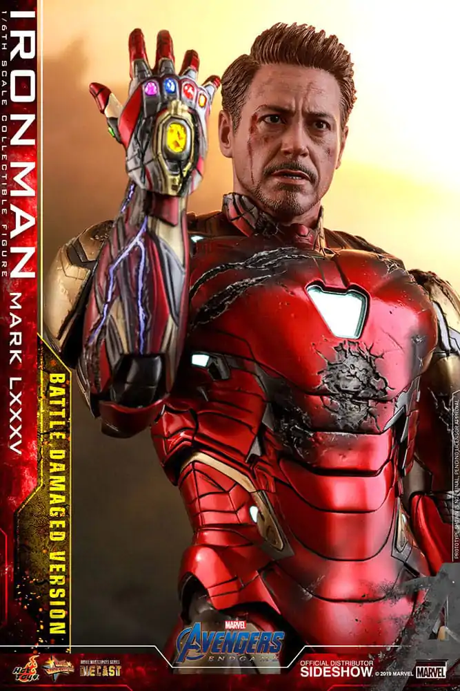 Avengers: Endgame Movie Masterpiece Diecast Akčná figúrka 1/6 Iron Man Mark LXXXV (Battle Damaged Version) Special Edition 32 cm produktová fotografia