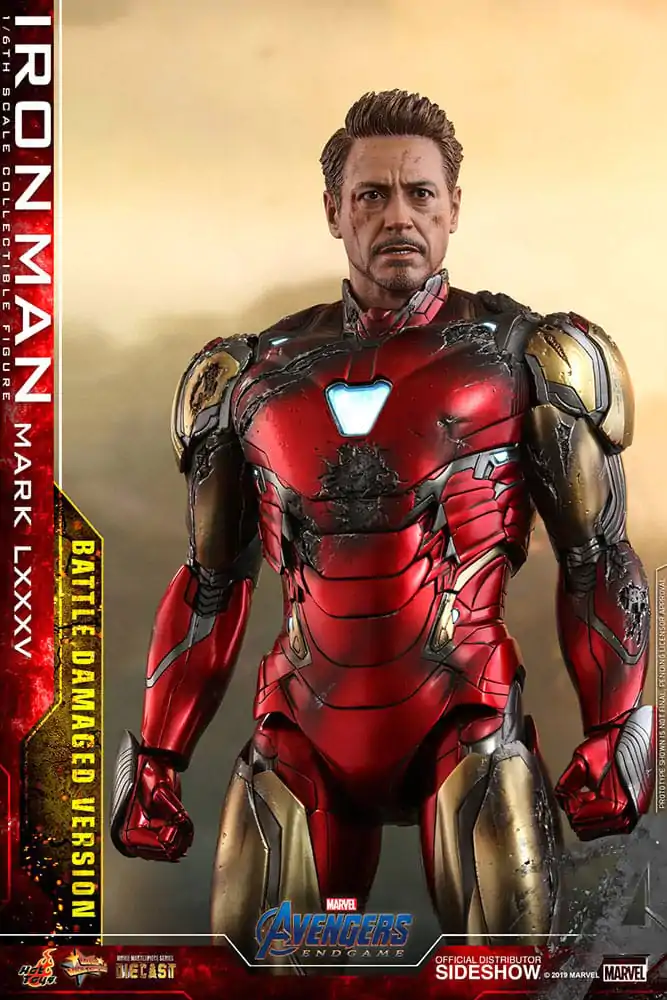 Avengers: Endgame Movie Masterpiece Diecast Akčná figúrka 1/6 Iron Man Mark LXXXV (Battle Damaged Version) Special Edition 32 cm produktová fotografia