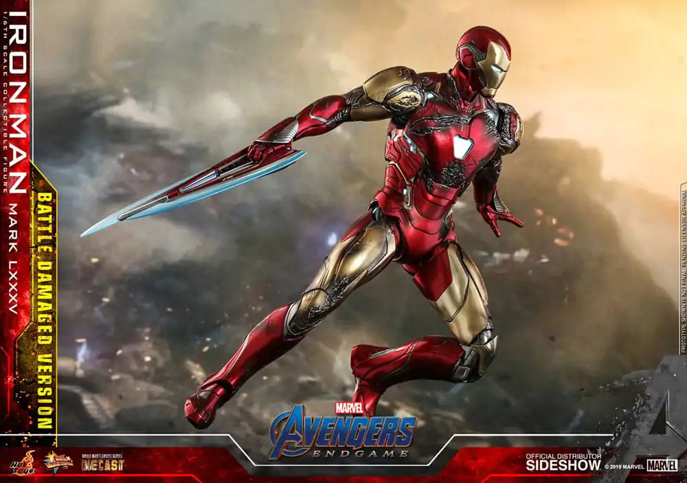 Avengers: Endgame Movie Masterpiece Diecast Akčná figúrka 1/6 Iron Man Mark LXXXV (Battle Damaged Version) Special Edition 32 cm produktová fotografia