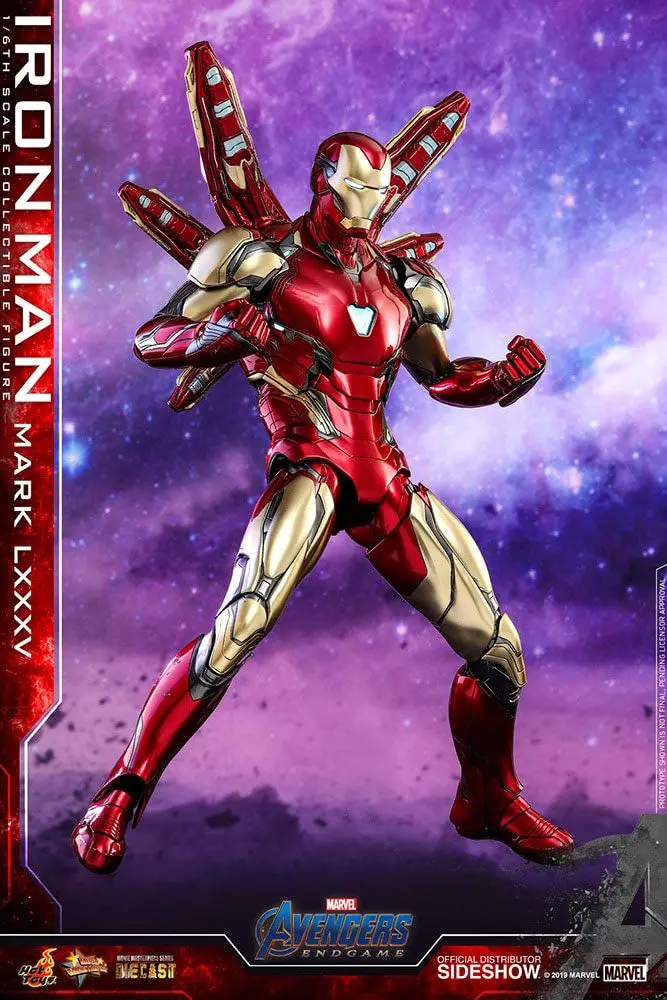 Avengers: Endgame Movie Masterpiece Series Diecast Akčná figúrka 1/6 Iron Man Mark LXXXV 32 cm termékfotó