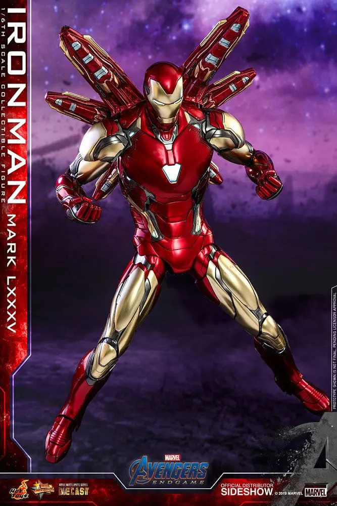 Avengers: Endgame Movie Masterpiece Series Diecast Akčná figúrka 1/6 Iron Man Mark LXXXV 32 cm termékfotó