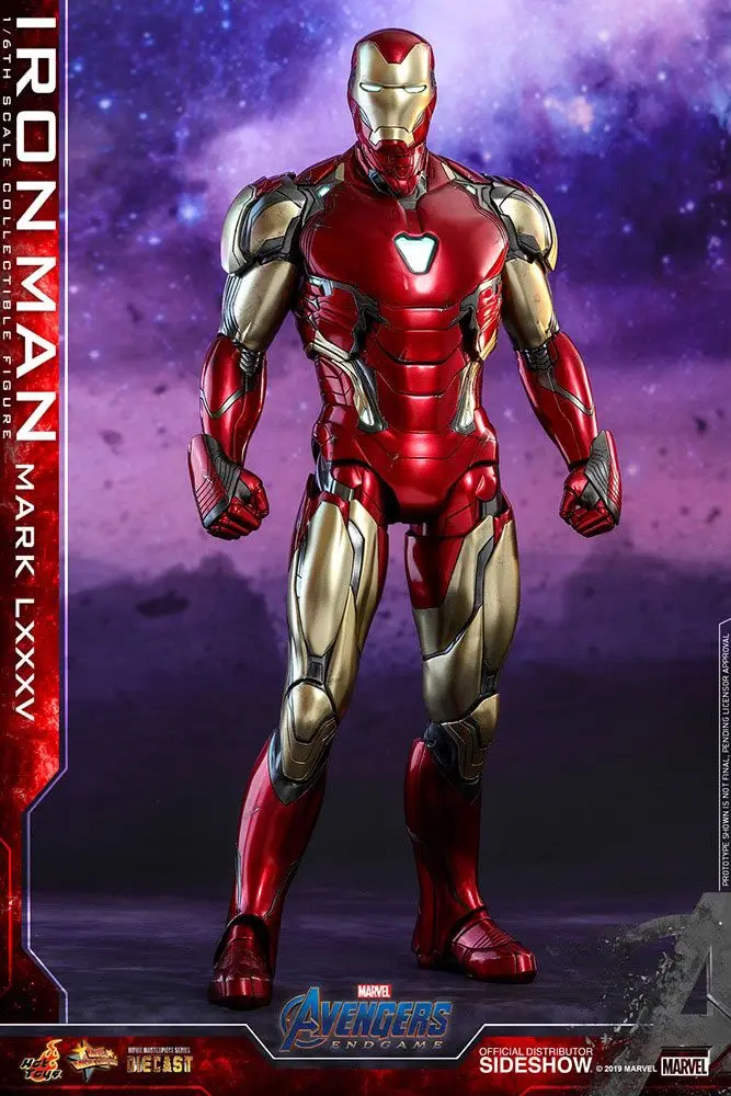 Avengers: Endgame Movie Masterpiece Series Diecast Akčná figúrka 1/6 Iron Man Mark LXXXV 32 cm termékfotó