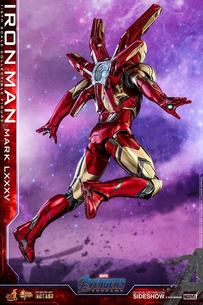 Avengers: Endgame Movie Masterpiece Series Diecast Akčná figúrka 1/6 Iron Man Mark LXXXV 32 cm termékfotó