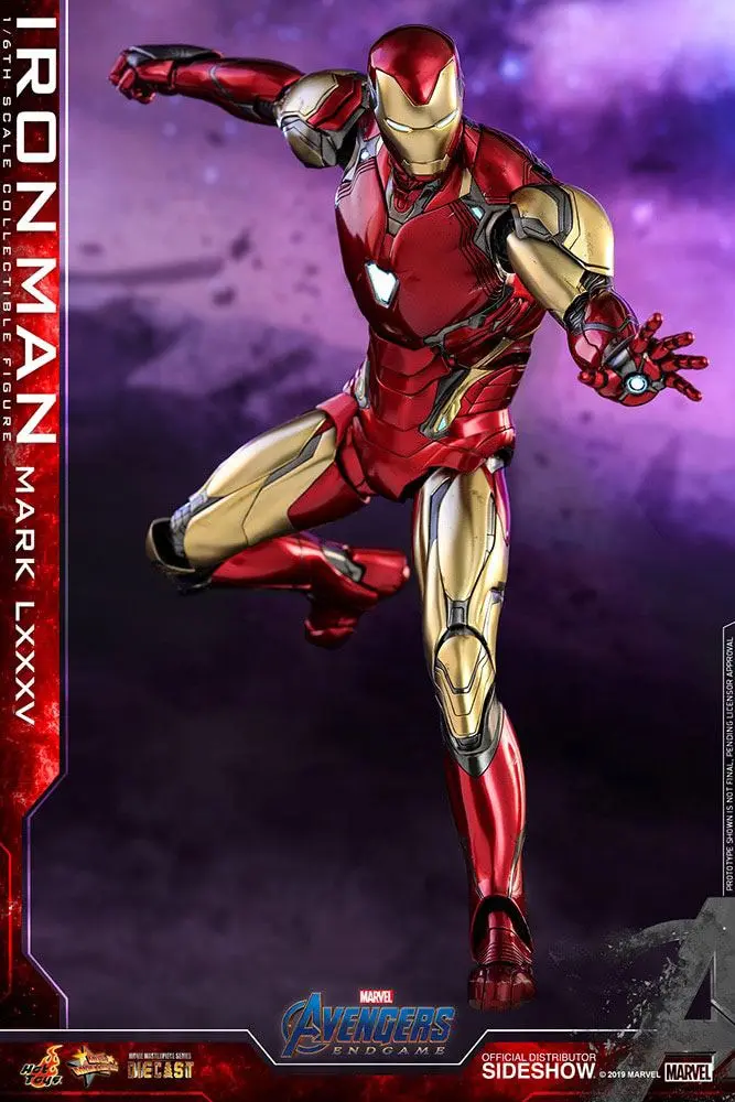 Avengers: Endgame Movie Masterpiece Series Diecast Akčná figúrka 1/6 Iron Man Mark LXXXV 32 cm termékfotó