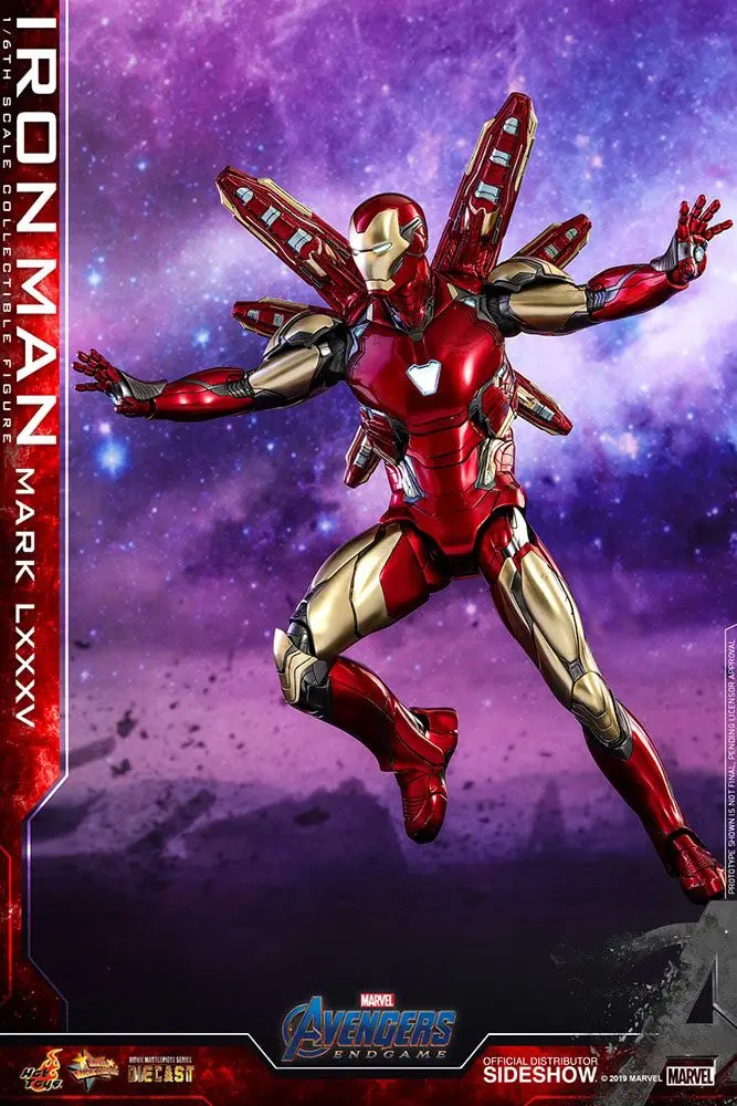 Avengers: Endgame Movie Masterpiece Series Diecast Akčná figúrka 1/6 Iron Man Mark LXXXV 32 cm termékfotó