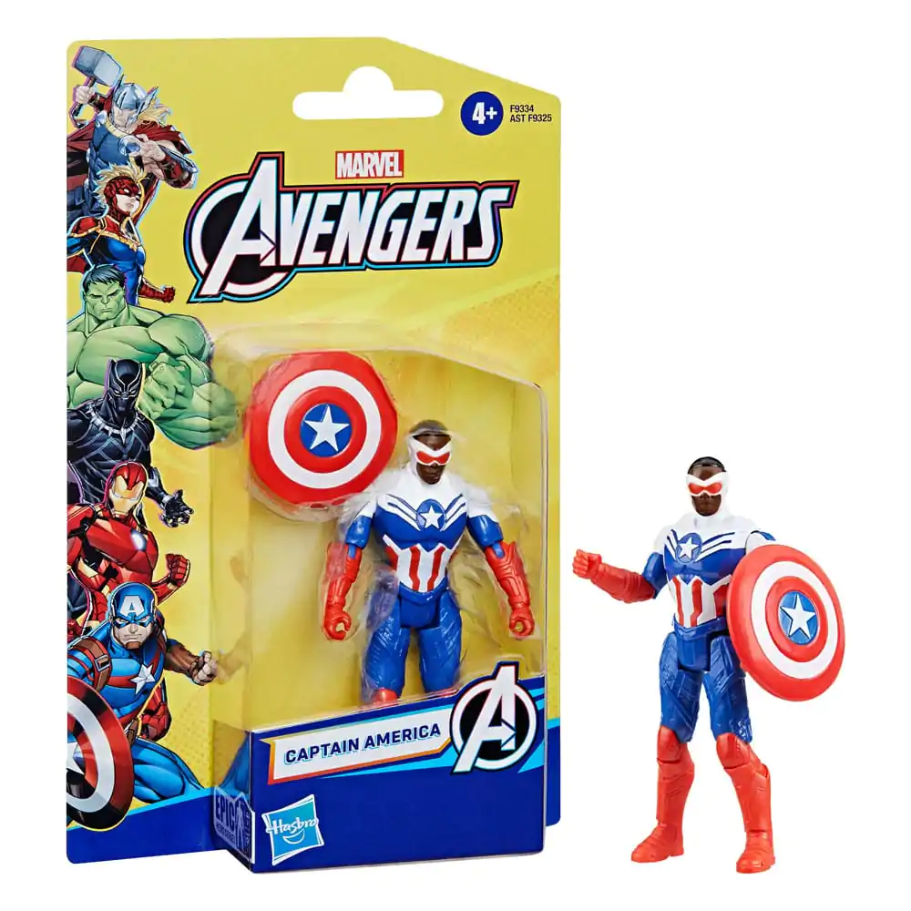 Avengers Epic Hero Series Akčná figúrka Captain America 10 cm termékfotó