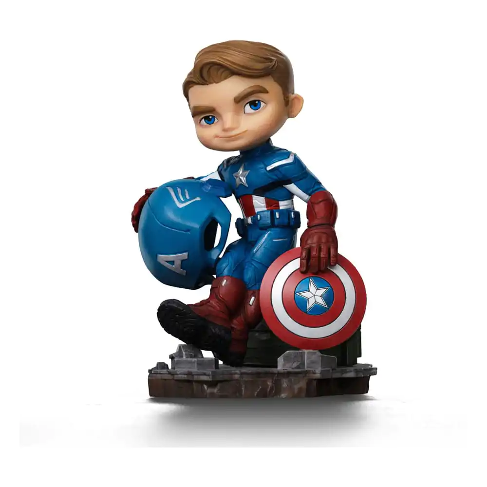 Avengers Infinity Saga Mini Co. PVC figúrka Captain America 14 cm termékfotó