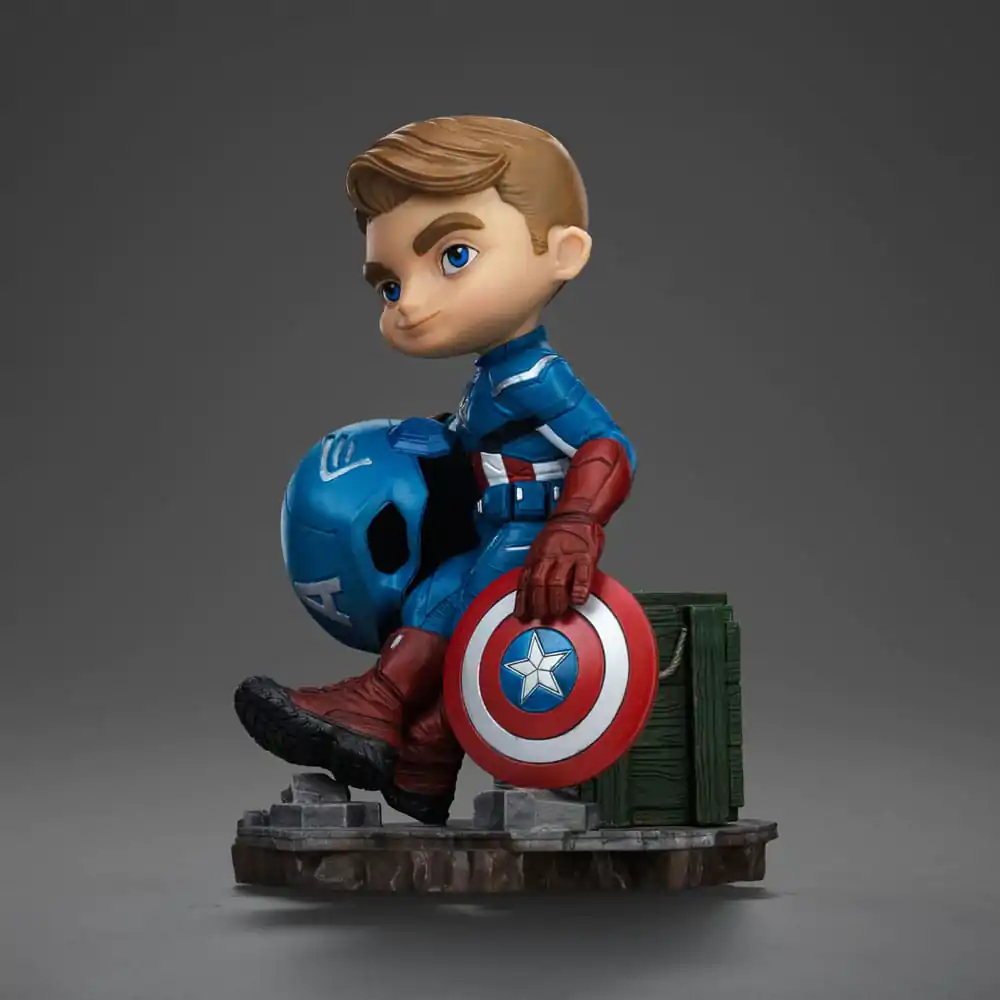 Avengers Infinity Saga Mini Co. PVC figúrka Captain America 14 cm termékfotó