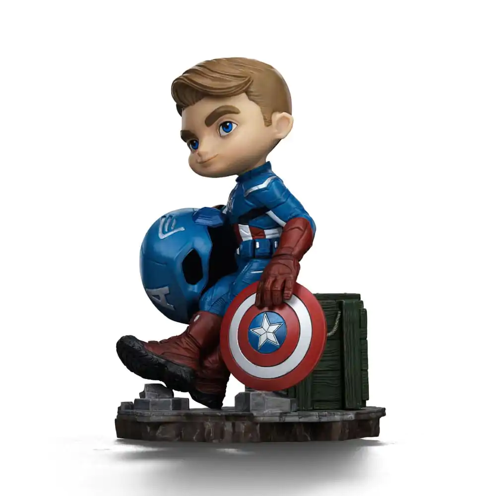 Avengers Infinity Saga Mini Co. PVC figúrka Captain America 14 cm termékfotó