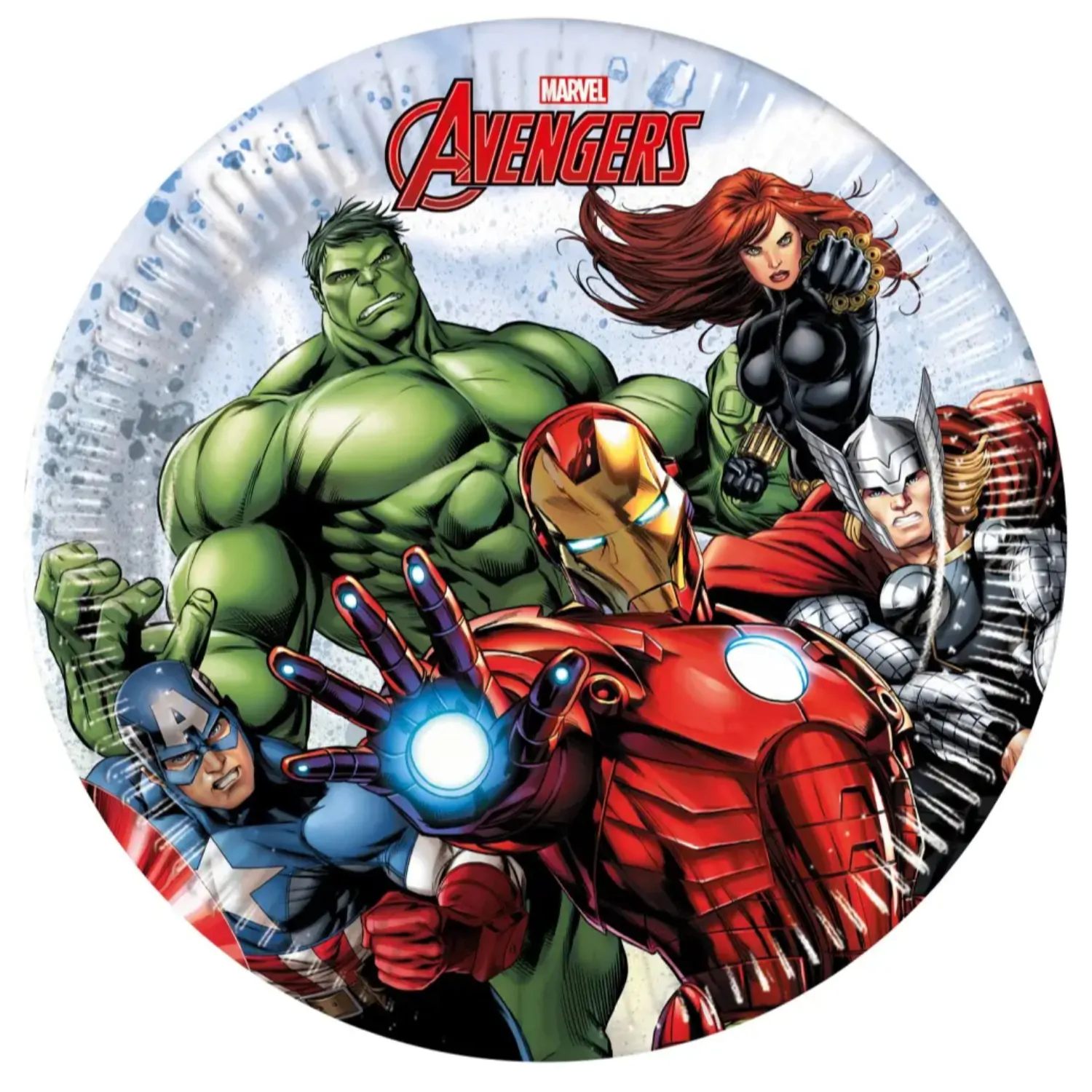 Avengers papierové taniere 8 kusov 20 cm produktová fotografia