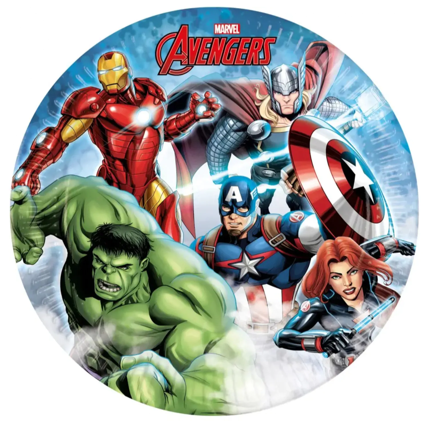 Avengers papierové taniere 8 kusov 23 cm produktová fotografia