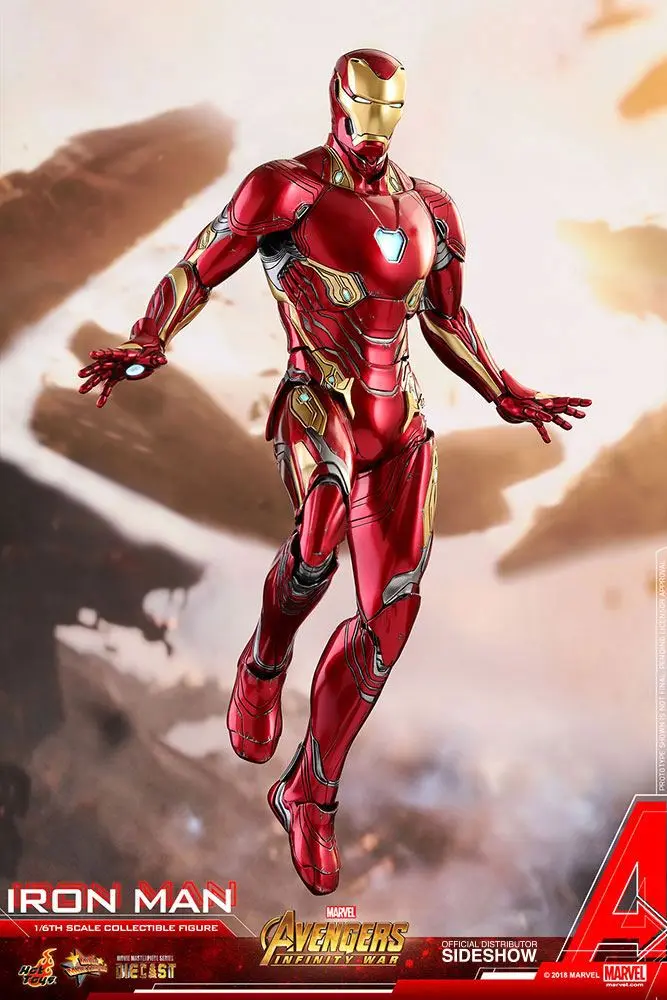 Avengers Infinity War Diecast Movie Masterpiece Akčná figúrka 1/6 Iron Man 32 cm termékfotó