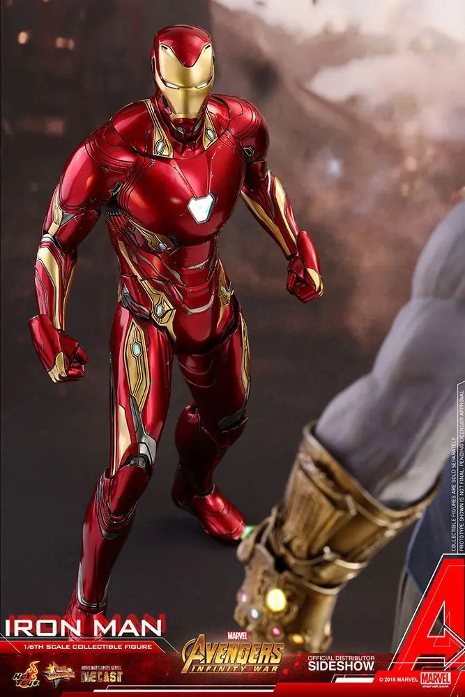 Avengers Infinity War Diecast Movie Masterpiece Akčná figúrka 1/6 Iron Man 32 cm termékfotó