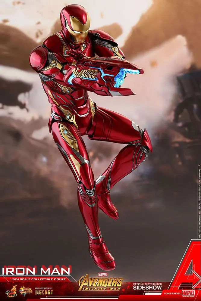 Avengers Infinity War Diecast Movie Masterpiece Akčná figúrka 1/6 Iron Man 32 cm termékfotó