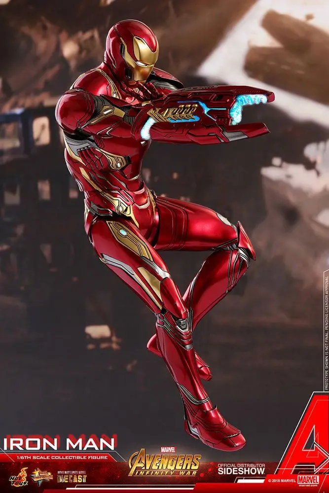 Avengers Infinity War Diecast Movie Masterpiece Akčná figúrka 1/6 Iron Man 32 cm termékfotó