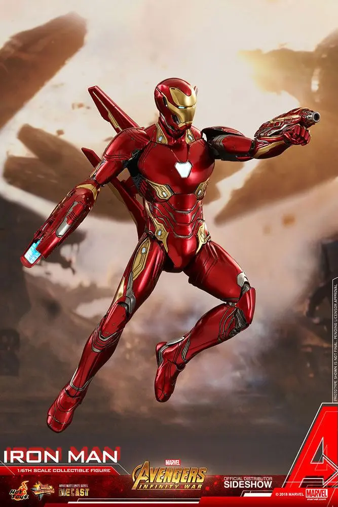 Avengers Infinity War Diecast Movie Masterpiece Akčná figúrka 1/6 Iron Man 32 cm termékfotó