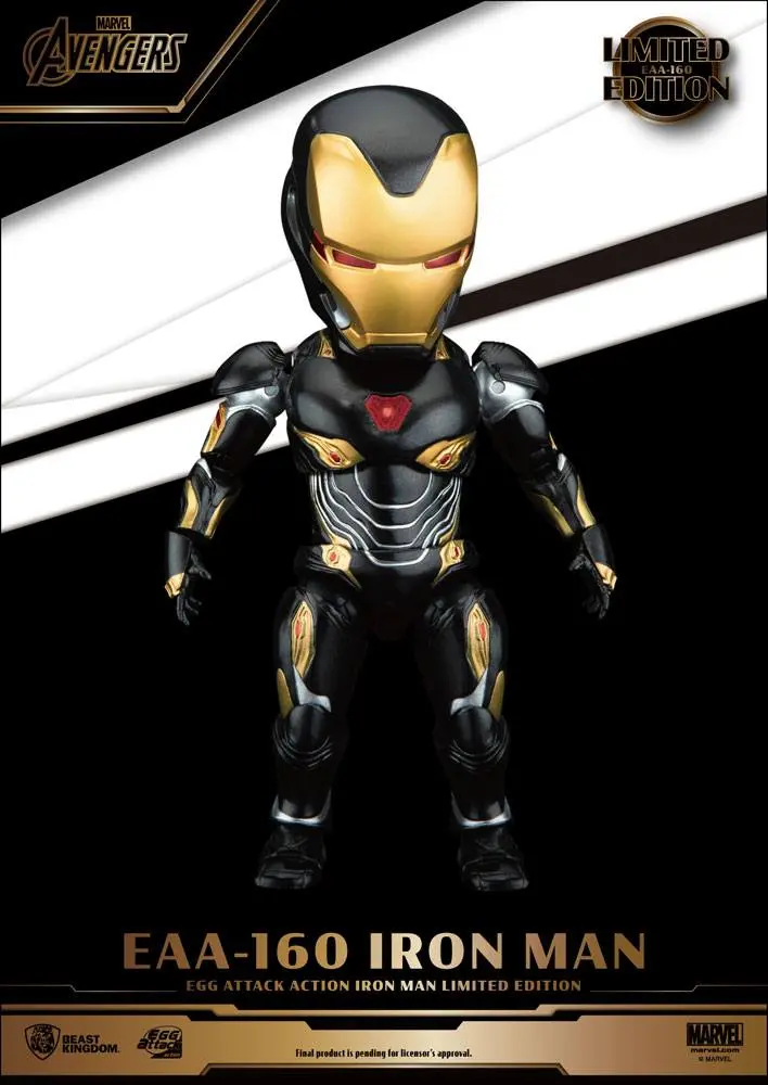 Avengers Infinity War Egg Attack Akčná figúrka Iron Man Mark 50 Limitná edícia 16 cm termékfotó