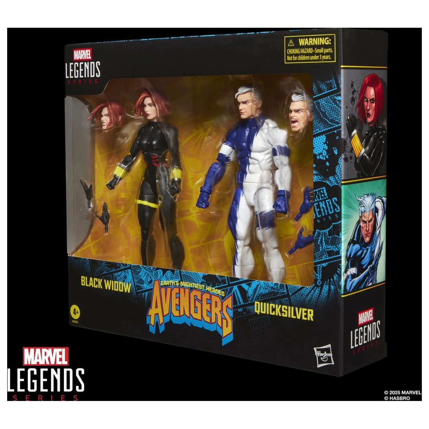 Avengers Marvel Legends Akčná figúrka 2-balenie Black Widow a Quicksilver 15 cm produktová fotografia