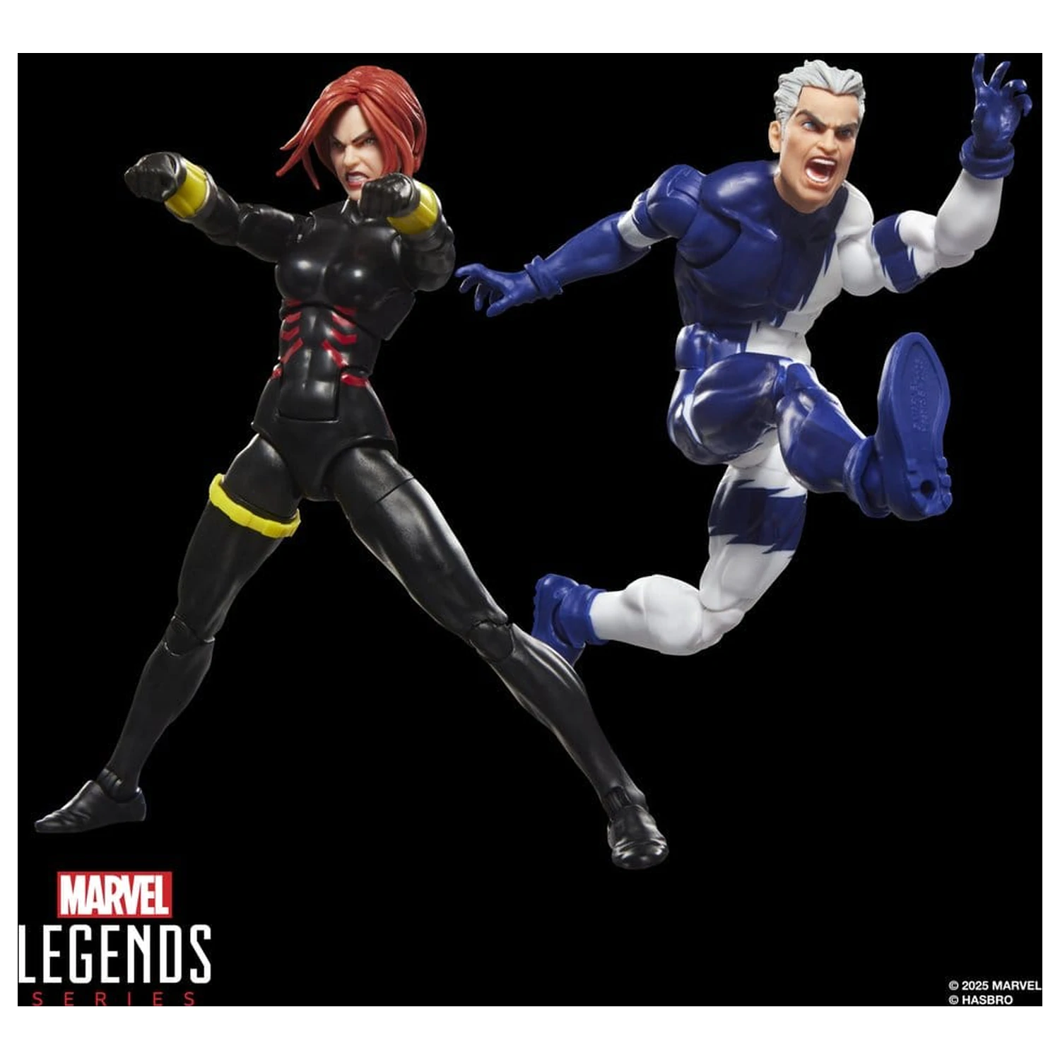 Avengers Marvel Legends Akčná figúrka 2-balenie Black Widow a Quicksilver 15 cm produktová fotografia