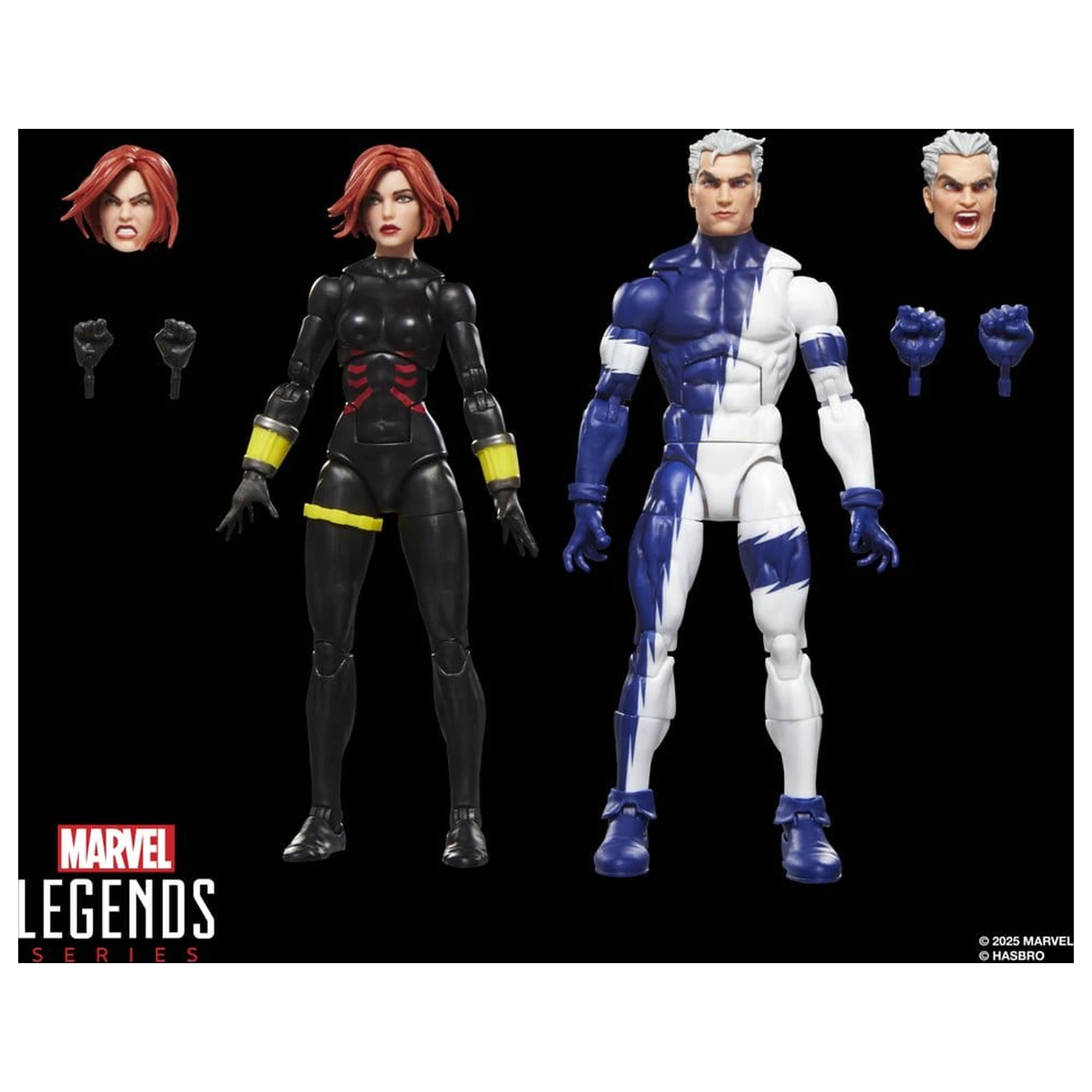 Avengers Marvel Legends Akčná figúrka 2-balenie Black Widow a Quicksilver 15 cm produktová fotografia