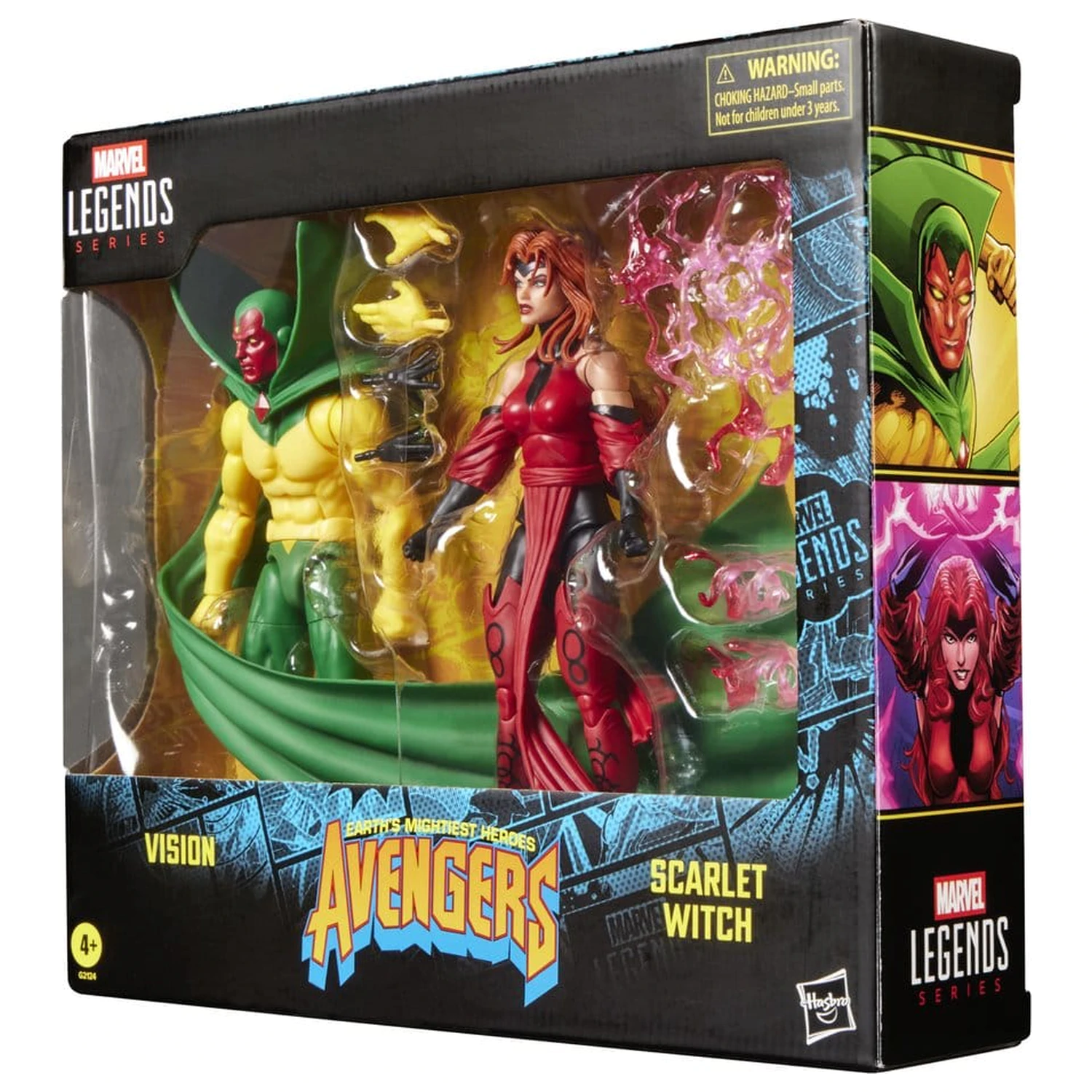 Avengers Marvel Legends akčná figúrka 2-balenie Vision a Scarlet Witch 15 cm produktová fotografia