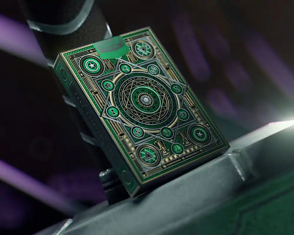 Avengers - The Infinity Saga hracie karty Green Version produktová fotografia