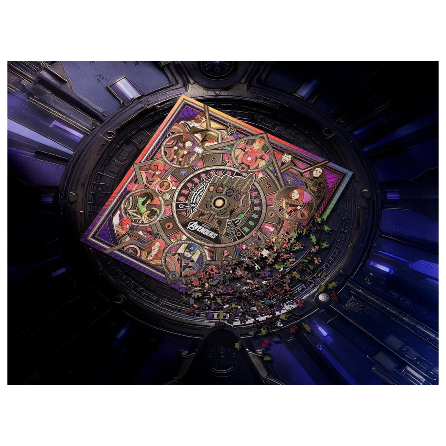 Avengers The Infinity Saga Viacrozmerné puzzle (1000 kúskov) produktová fotografia