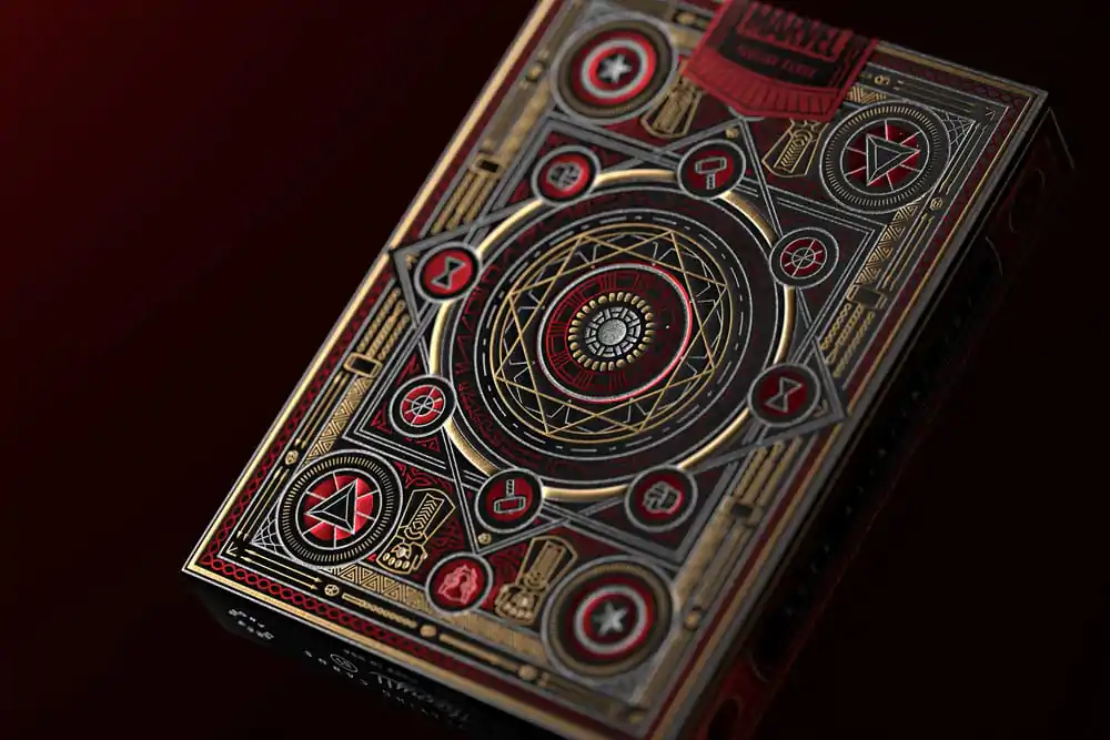 Avengers - The Infinity Saga Hracie karty Red Version produktová fotografia