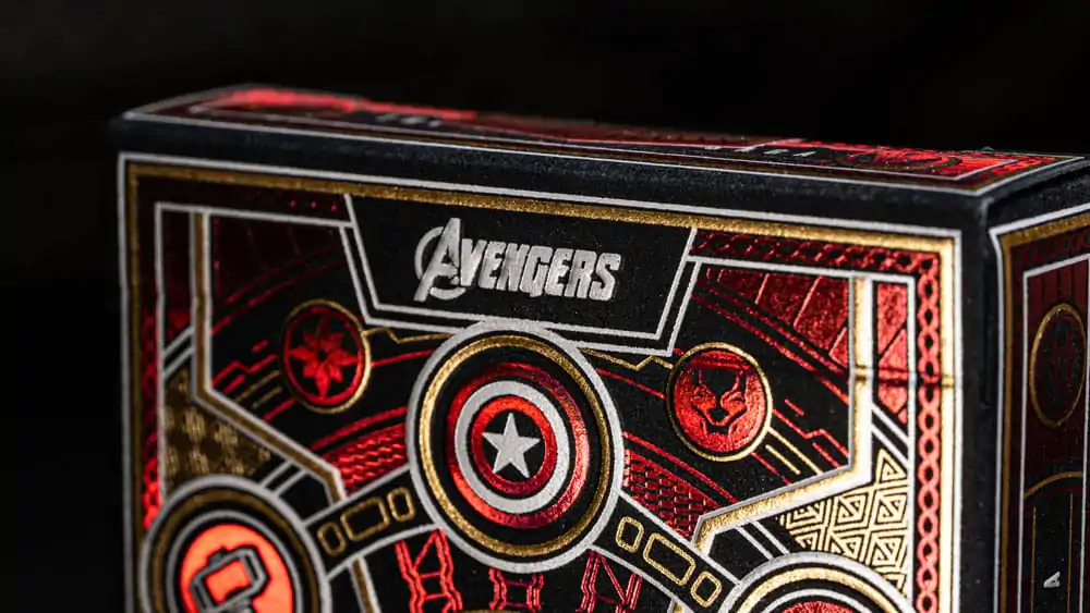 Avengers - The Infinity Saga Hracie karty Red Version produktová fotografia
