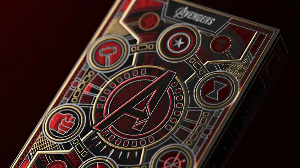 Avengers - The Infinity Saga Hracie karty Red Version produktová fotografia