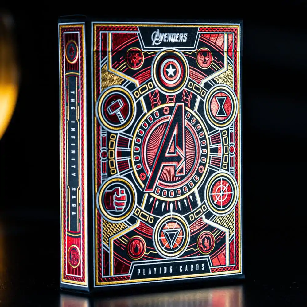 Avengers - The Infinity Saga Hracie karty Red Version produktová fotografia