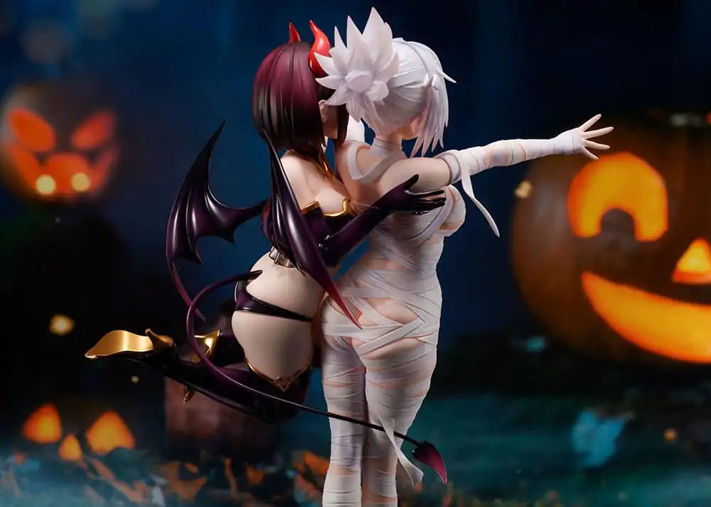 Ayakashi Triangle PVC szobor Matsuri Kazamaki & Suzu Kanade & Shirogane 25 cm termékfotó