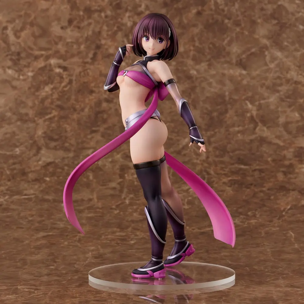 Ayakashi Triangle Statue PVC Suzu Kanade Purification Ninja costume Ver. 25 cm termékfotó