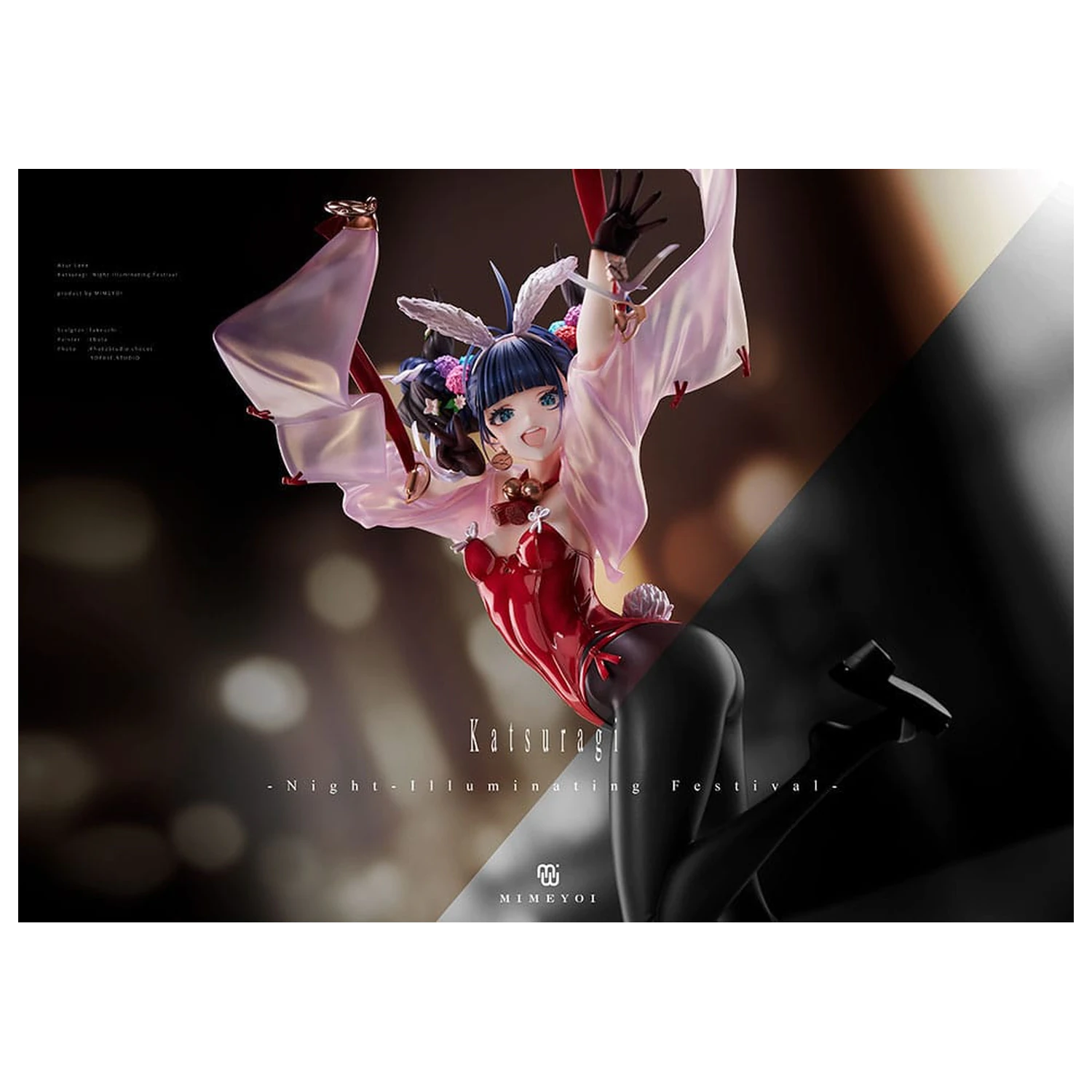 Azur Lane PVC socha 1/4 Katsuragi Night Illuminating Festival 47 cm produktová fotografia