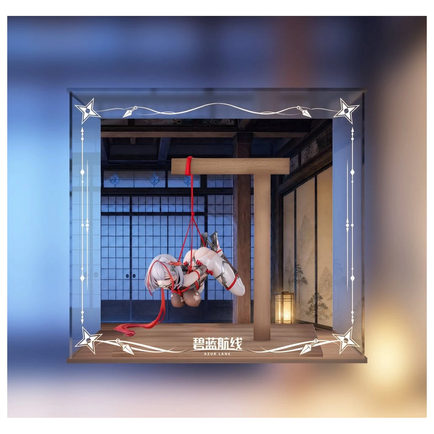 Azur Lane PVC figúrka 1/6 I-404 Dance of Crimson Strings Ver. špeciálna edícia s vitrínou 26 cm produktová fotografia