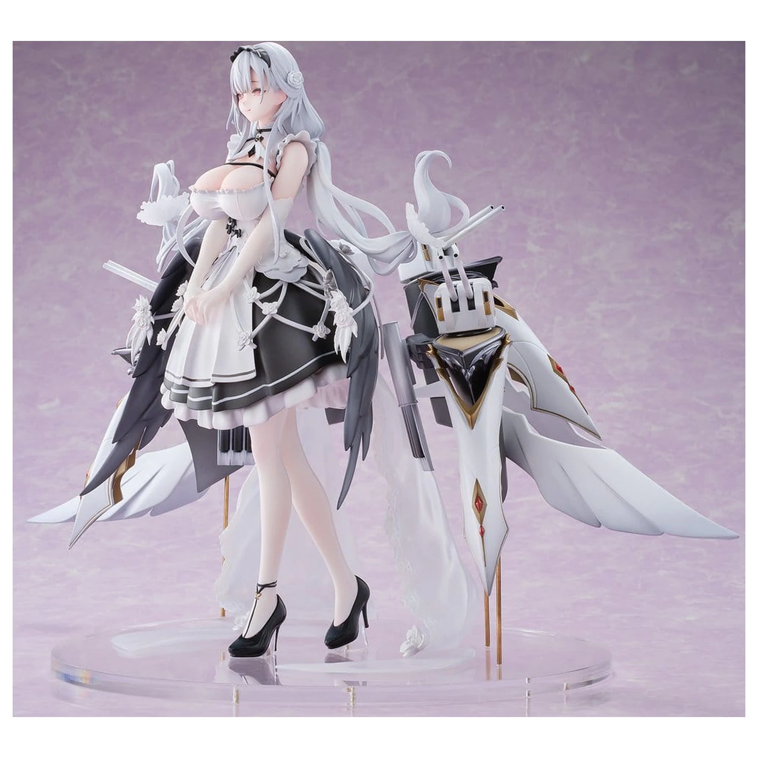 Azur Lane PVC Figúrka 1/6 Shira Heavy Armament Ver. 26 cm produktová fotografia