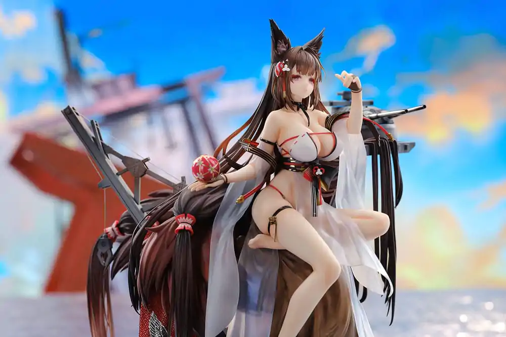 Azur Lane PVC socha 1/7 Amagi Wending Waters Serene Lotus ver. 25 cm termékfotó