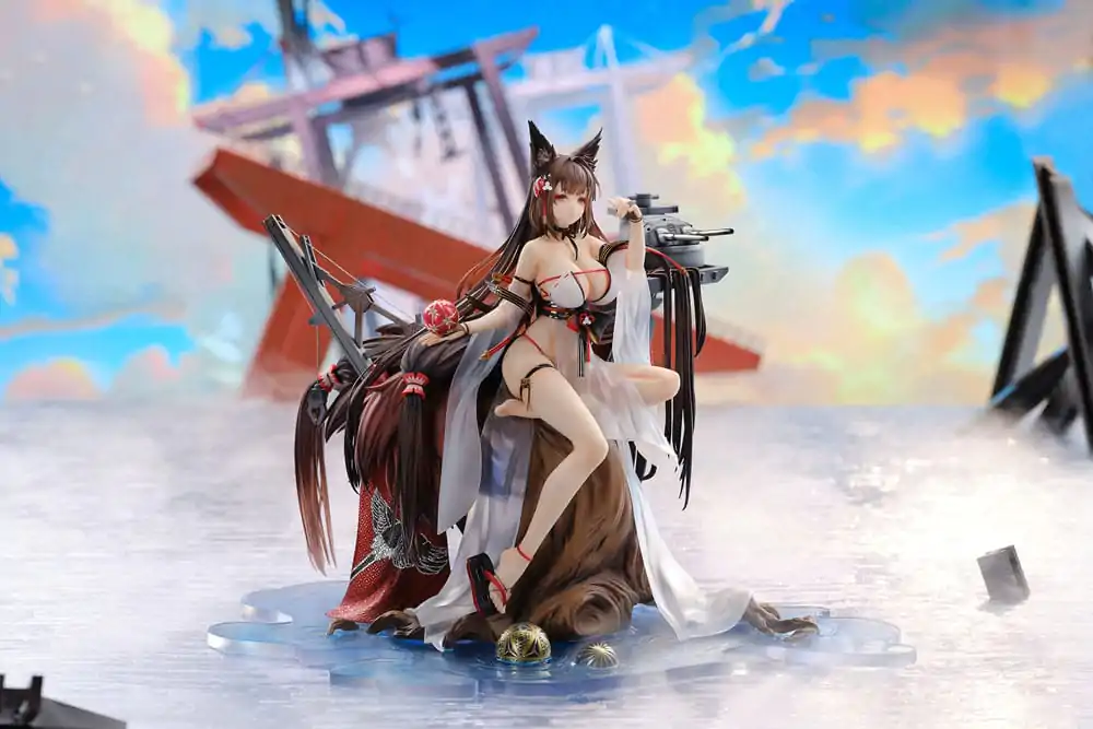 Azur Lane PVC socha 1/7 Amagi Wending Waters Serene Lotus ver. 25 cm termékfotó